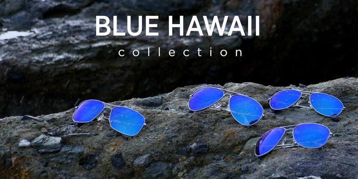 Blue Hawaii: las gafas de sol perfectas para este verano